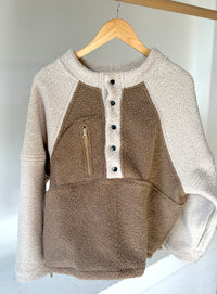 Sweat Teddy Bouclé