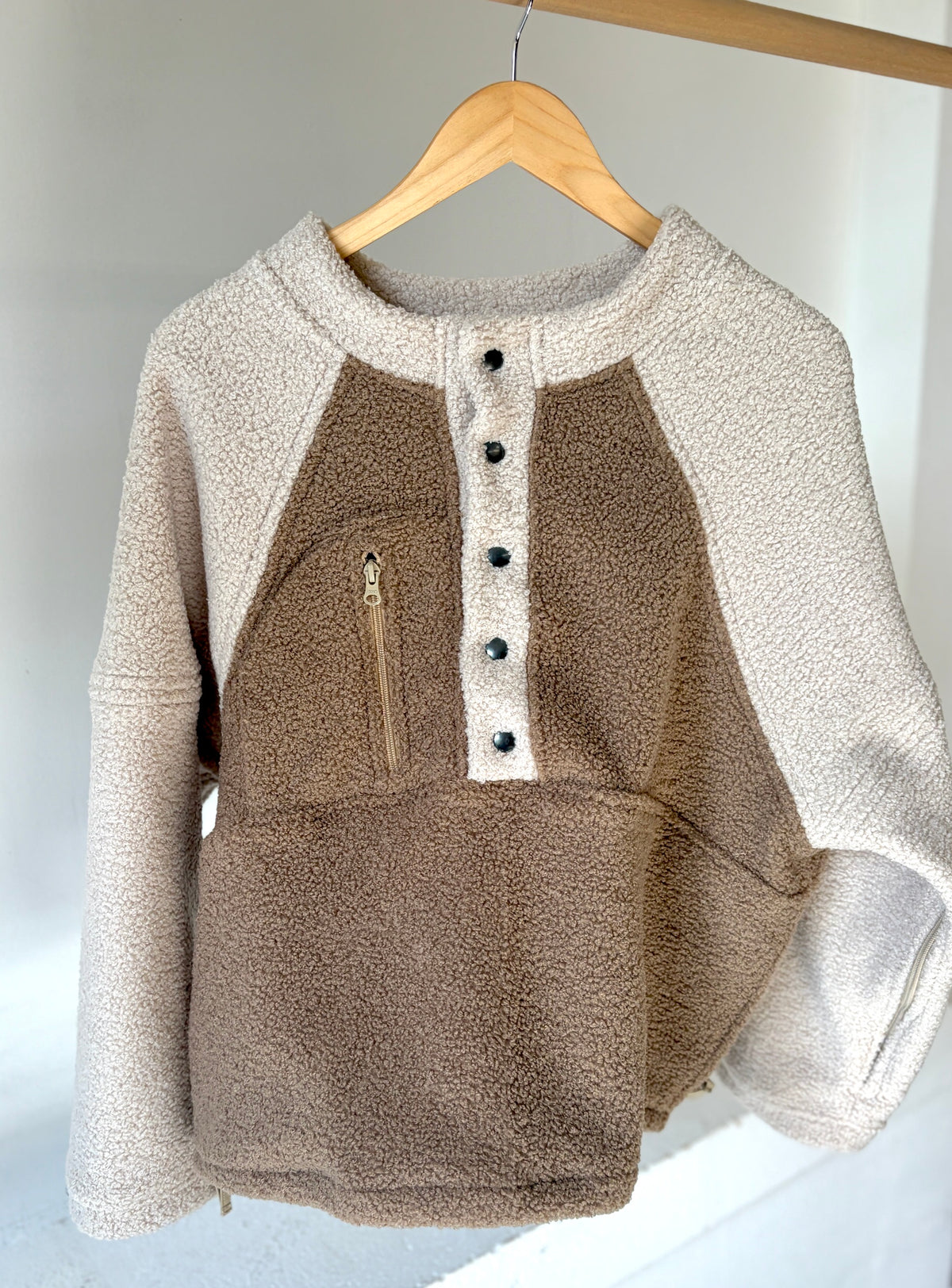 Sweat Teddy Bouclé