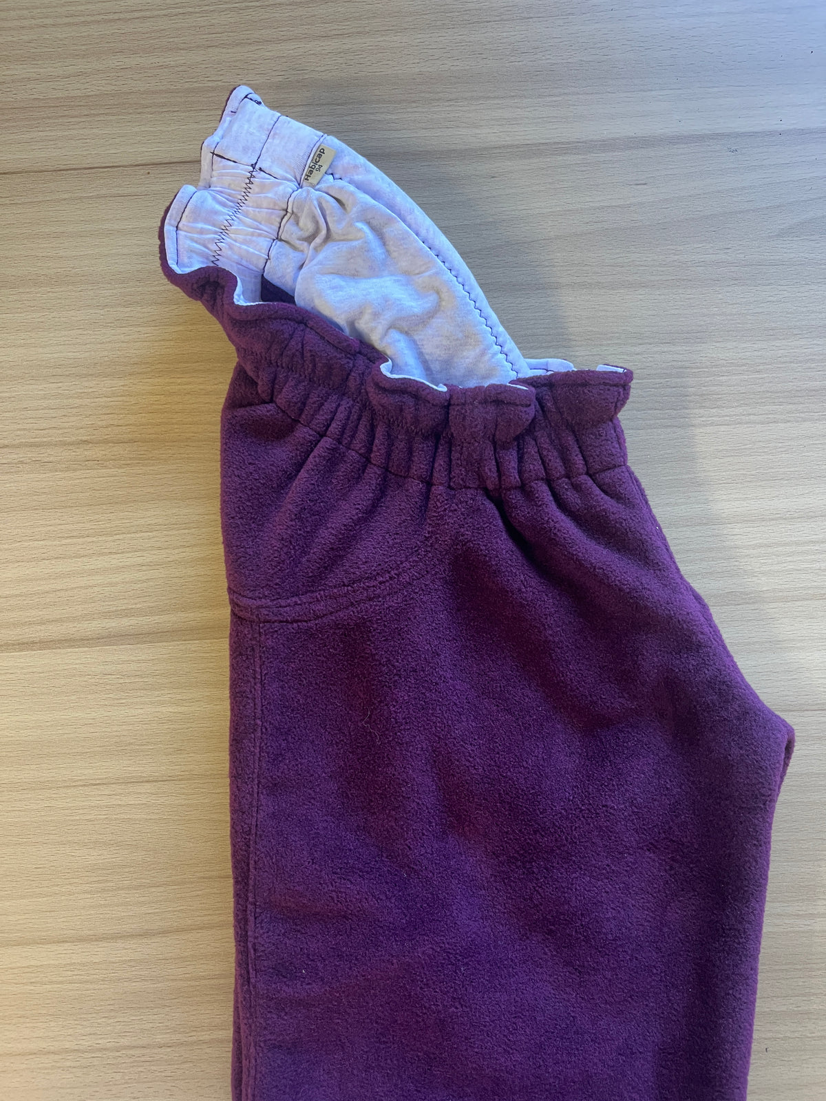 Basic Polaire Prune Taille 32-34