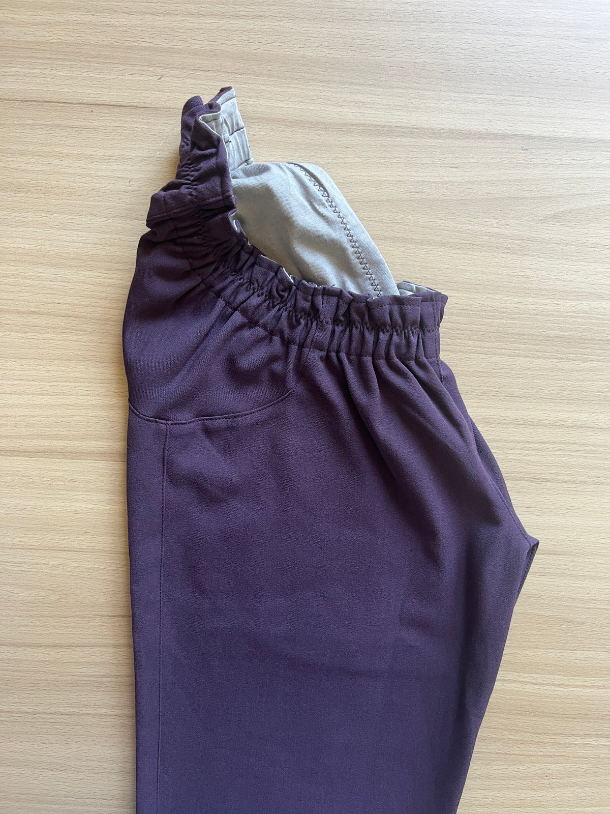 Basic Polyviscose Hiver Violet Taille 36-38