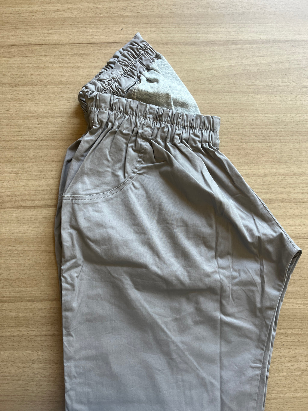 Basic Stretch Coton Gris Clair Taille 52-54