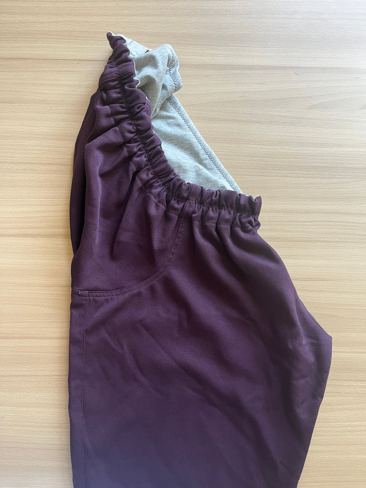 Basic Polyviscose Aubergine Taille 52-54