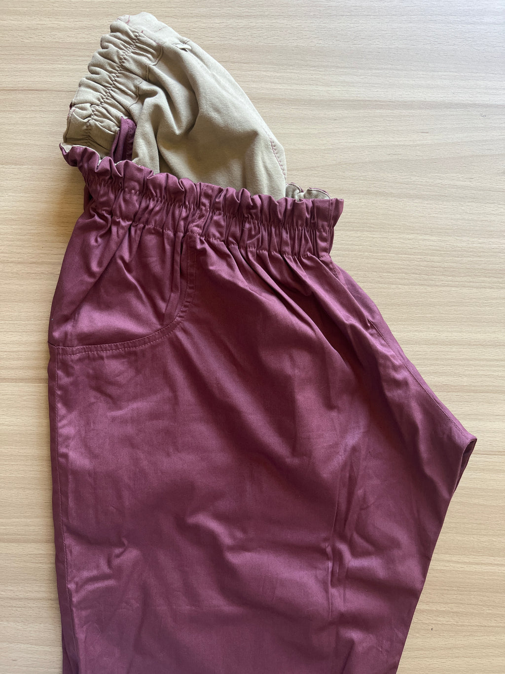 Basic Stretch Coton Bordeaux Taille 58