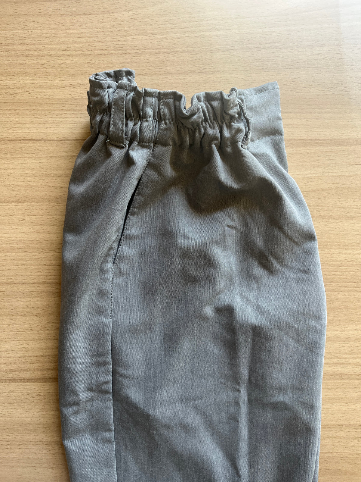 Basic Debout Coton Stretch Gris Clair Taille 39