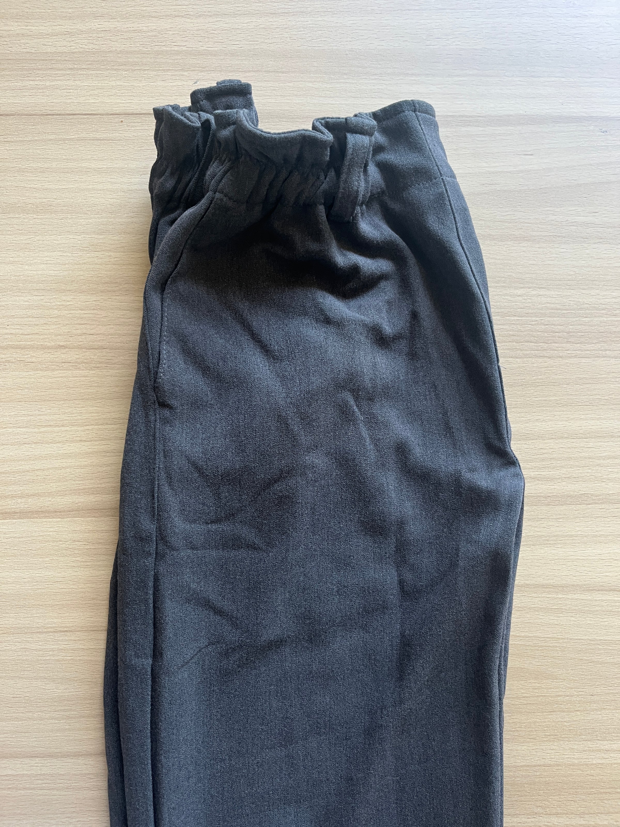 Basic Debout Coton Stretch Gris Foncé Taille 36