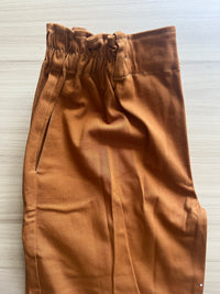 Basic Debout Coton Jean Stretch Roux Taille 39