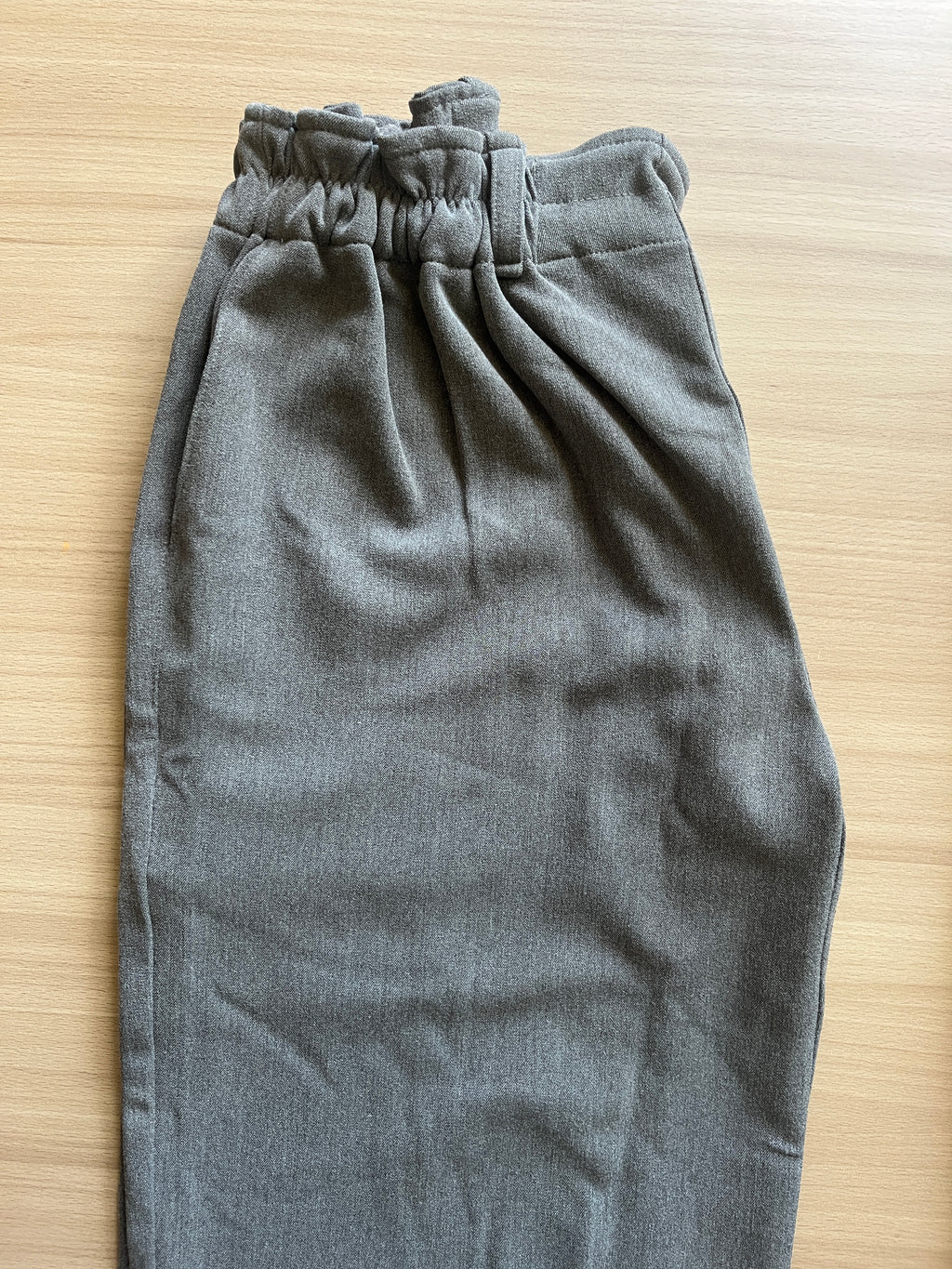 Basic Debout Coton Stretch Gris Clair Taille 42