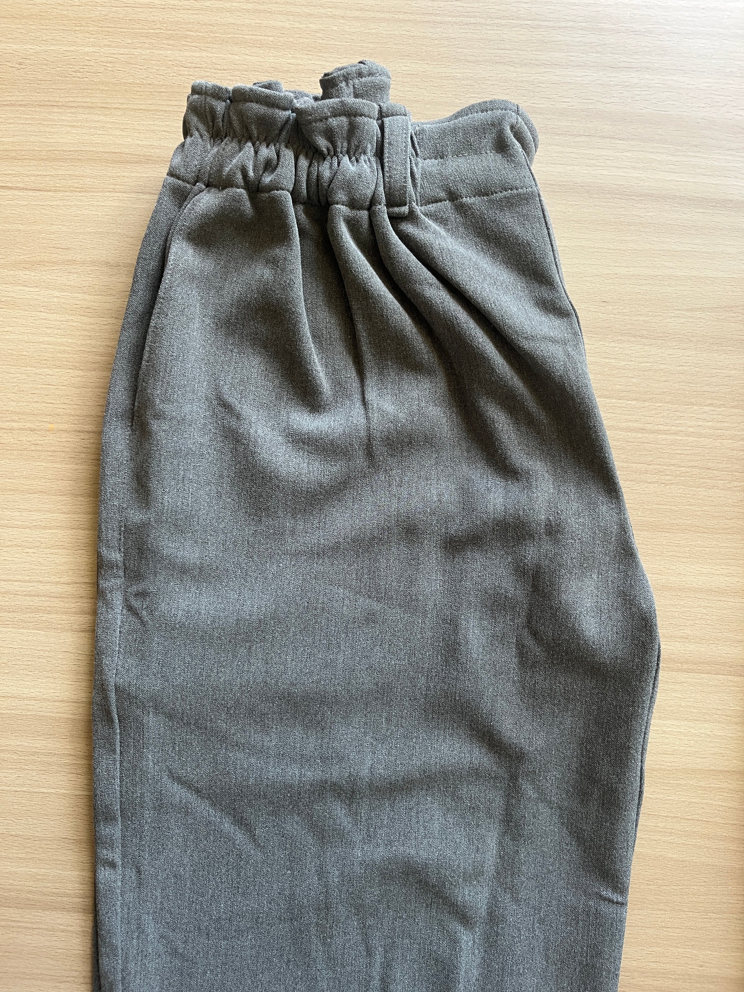 Basic Debout Coton Stretch Gris Clair Taille 42