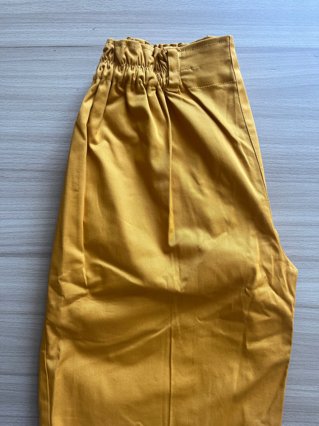 Basic Debout Coton Stretch Ocre Taille 45