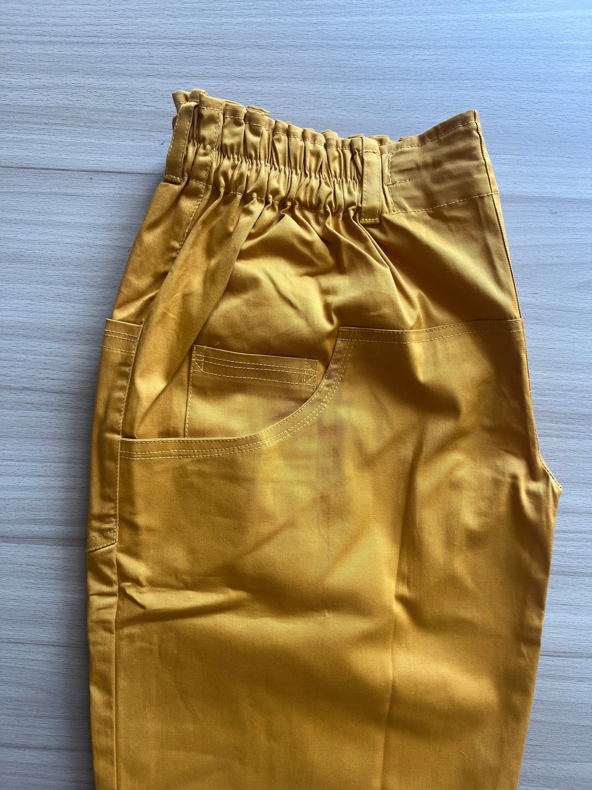 Léo Coton Stretch Ocre Taille 45