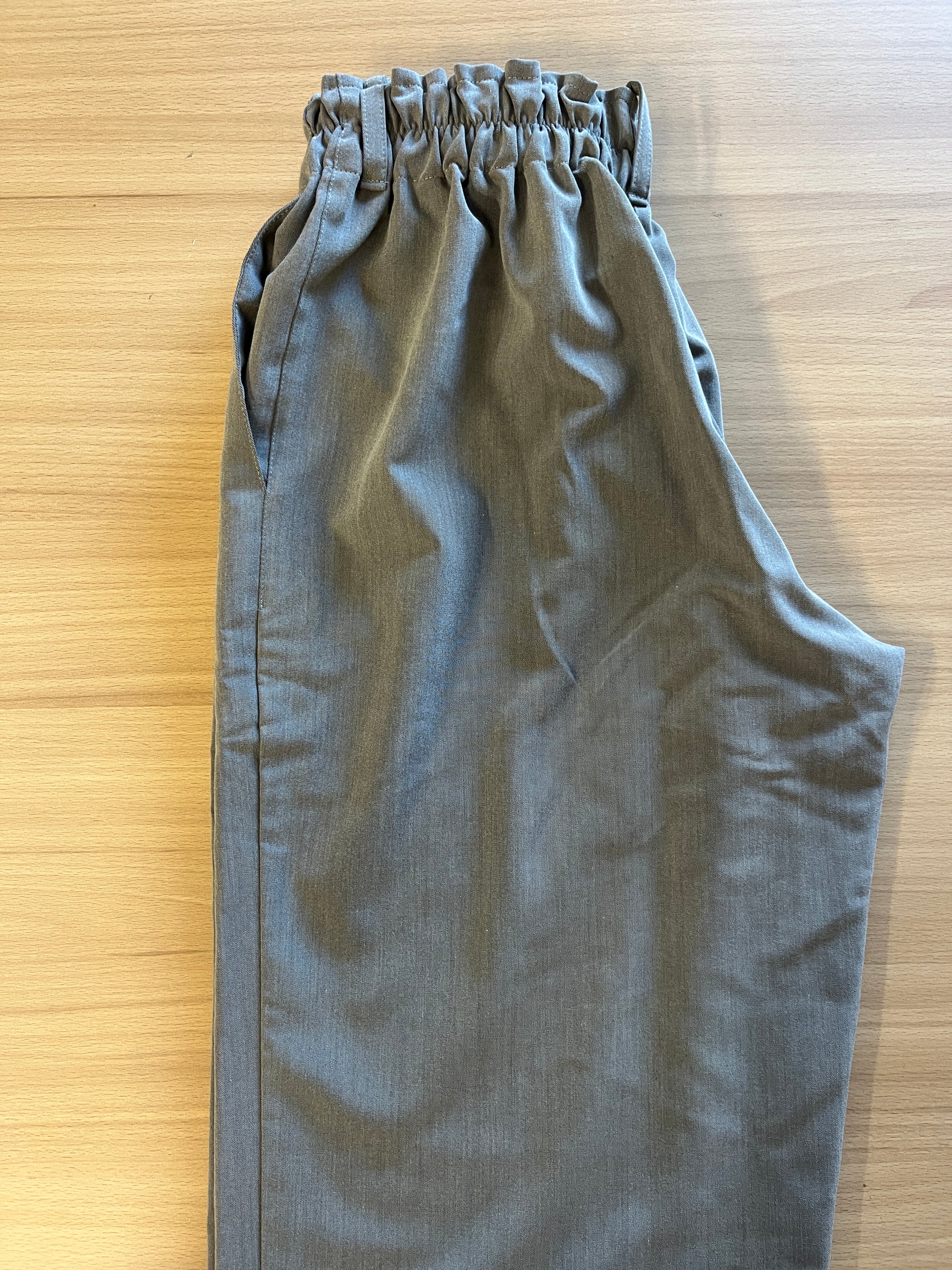 Basic Debout Polyviscose Été Gris Taille 48
