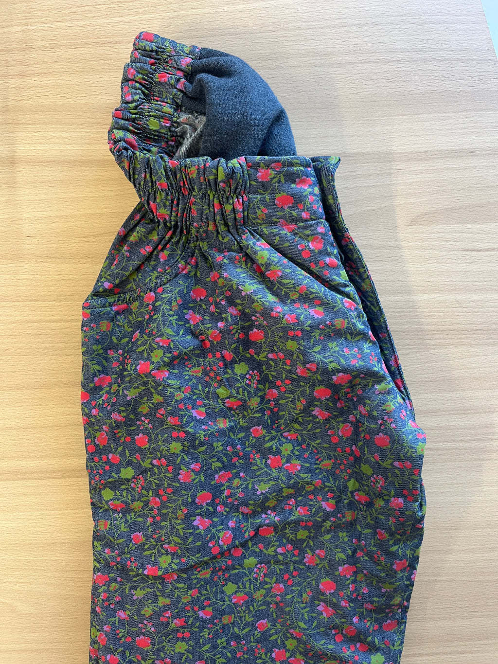 Classic Coton Imprimé Bleu Taille 36-38