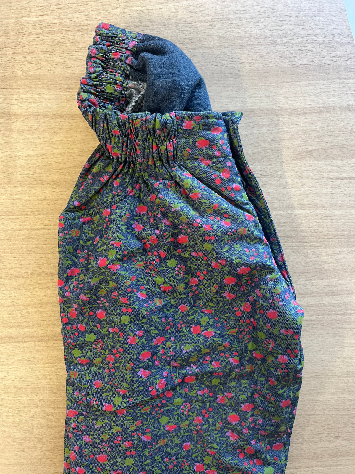 Classic Coton Imprimé Bleu Taille 36-38