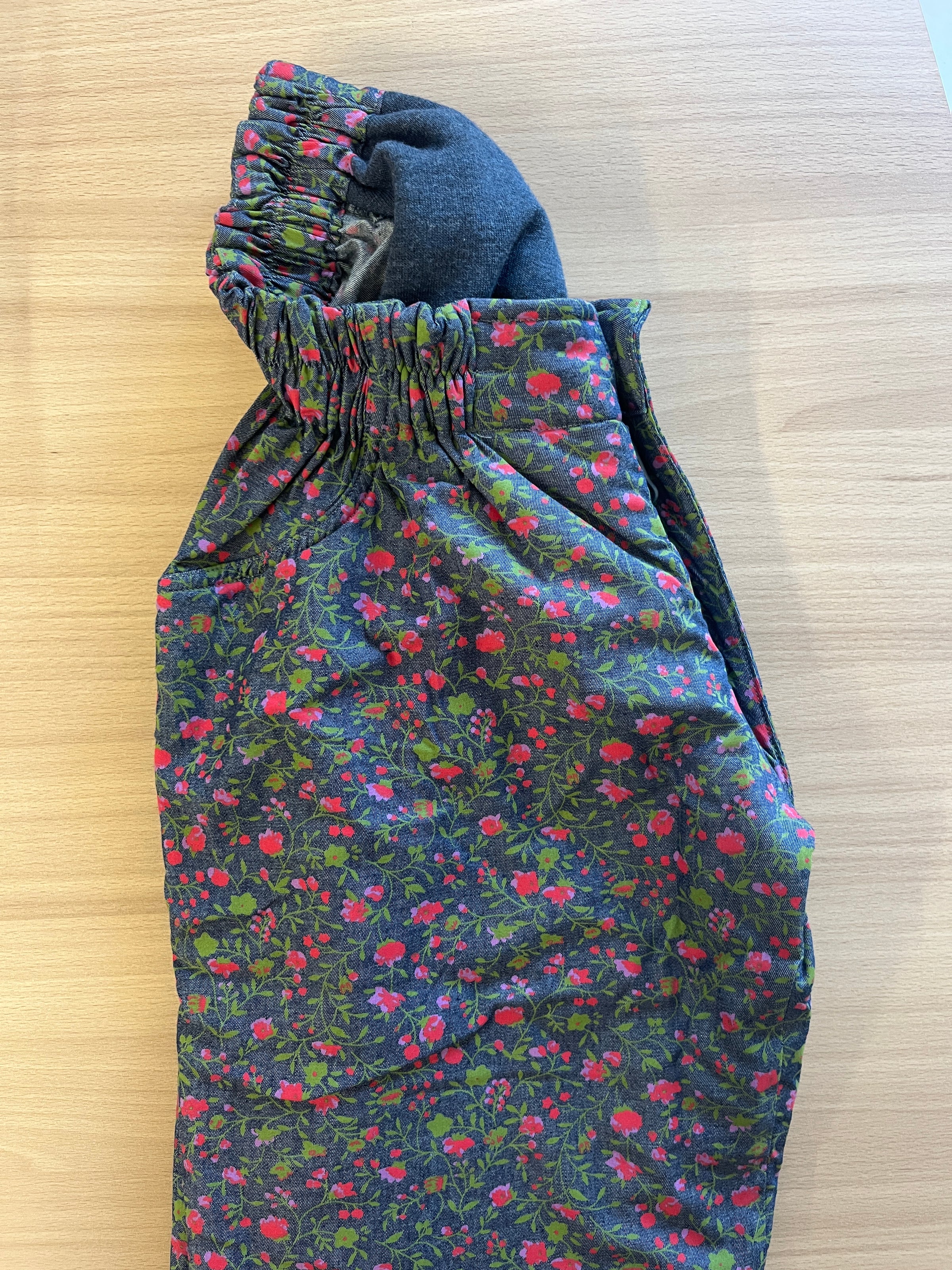 Classic Coton Imprimé Bleu Taille 36-38
