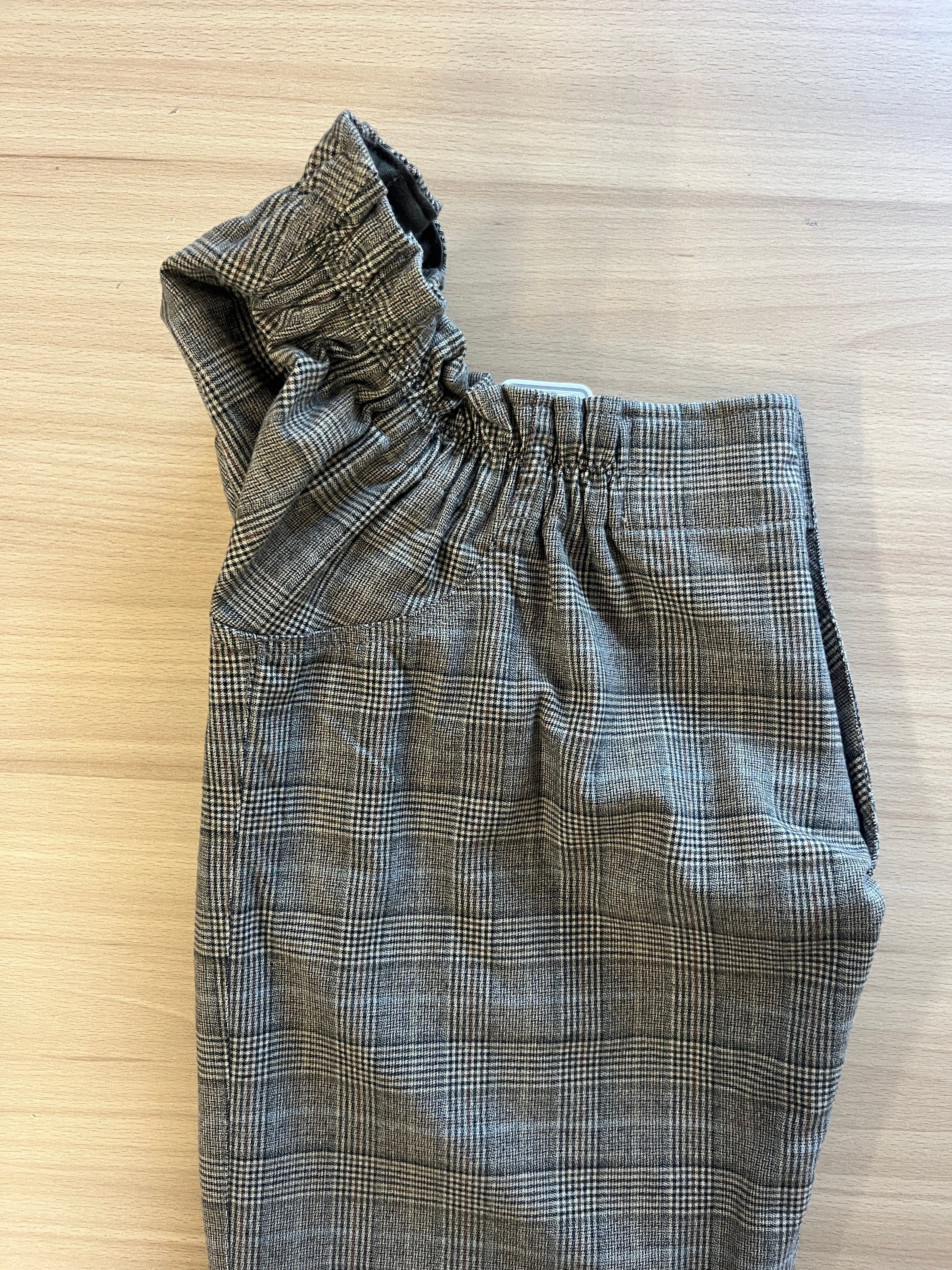 Classic Lainage Prince de Galles Brun Taille 36-38