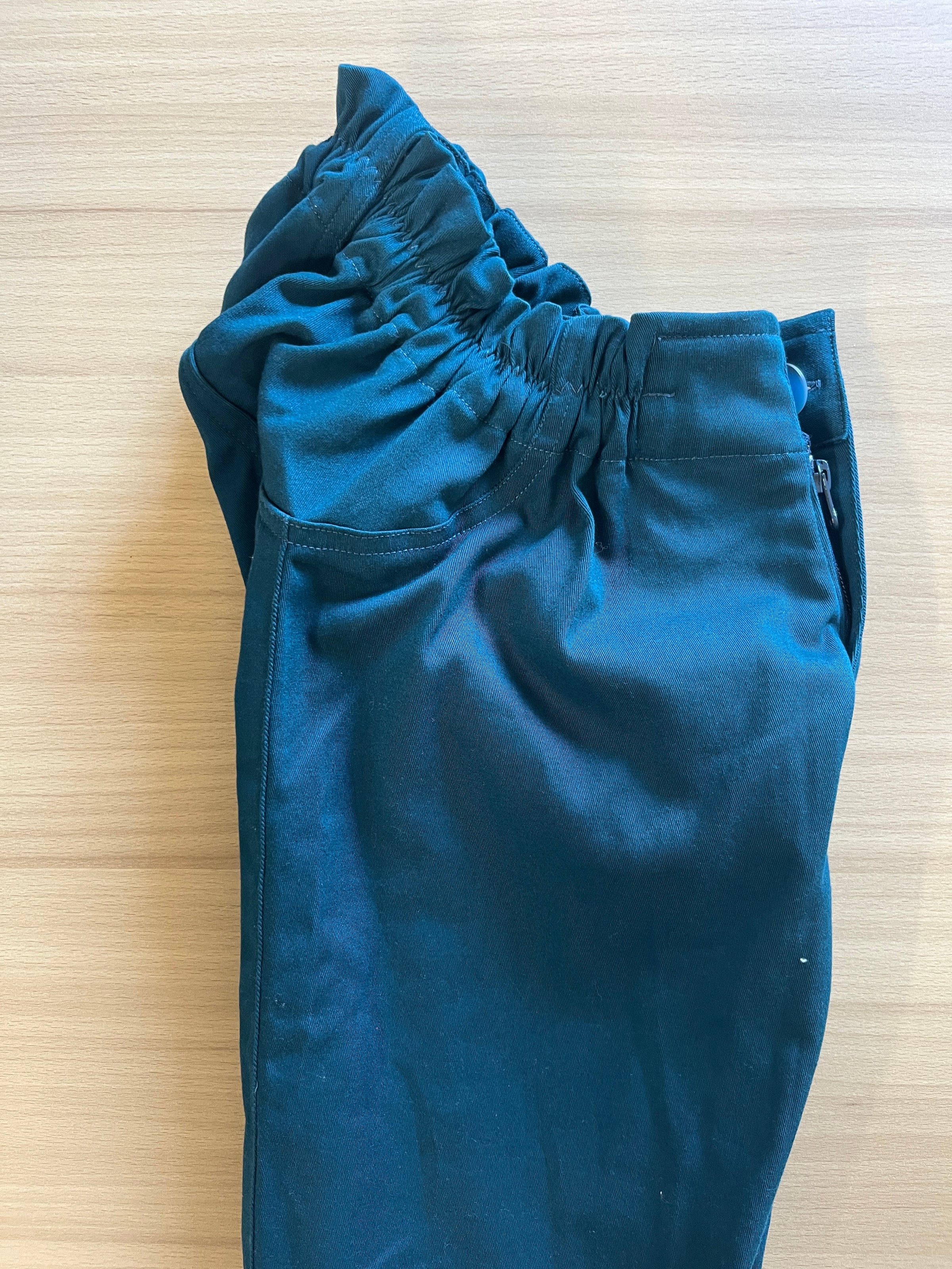 Classic Coton Stretch Bleu Canard Taille 12 Ans