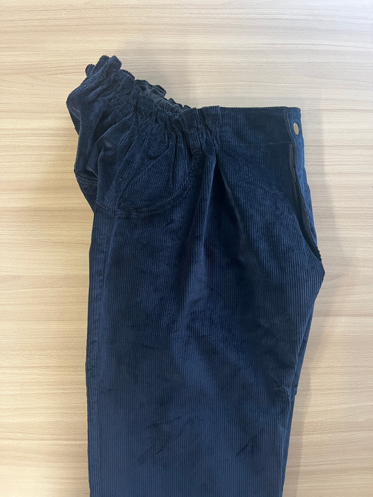 Classic Velours Côtelé Bleu Marine Taille 52-54