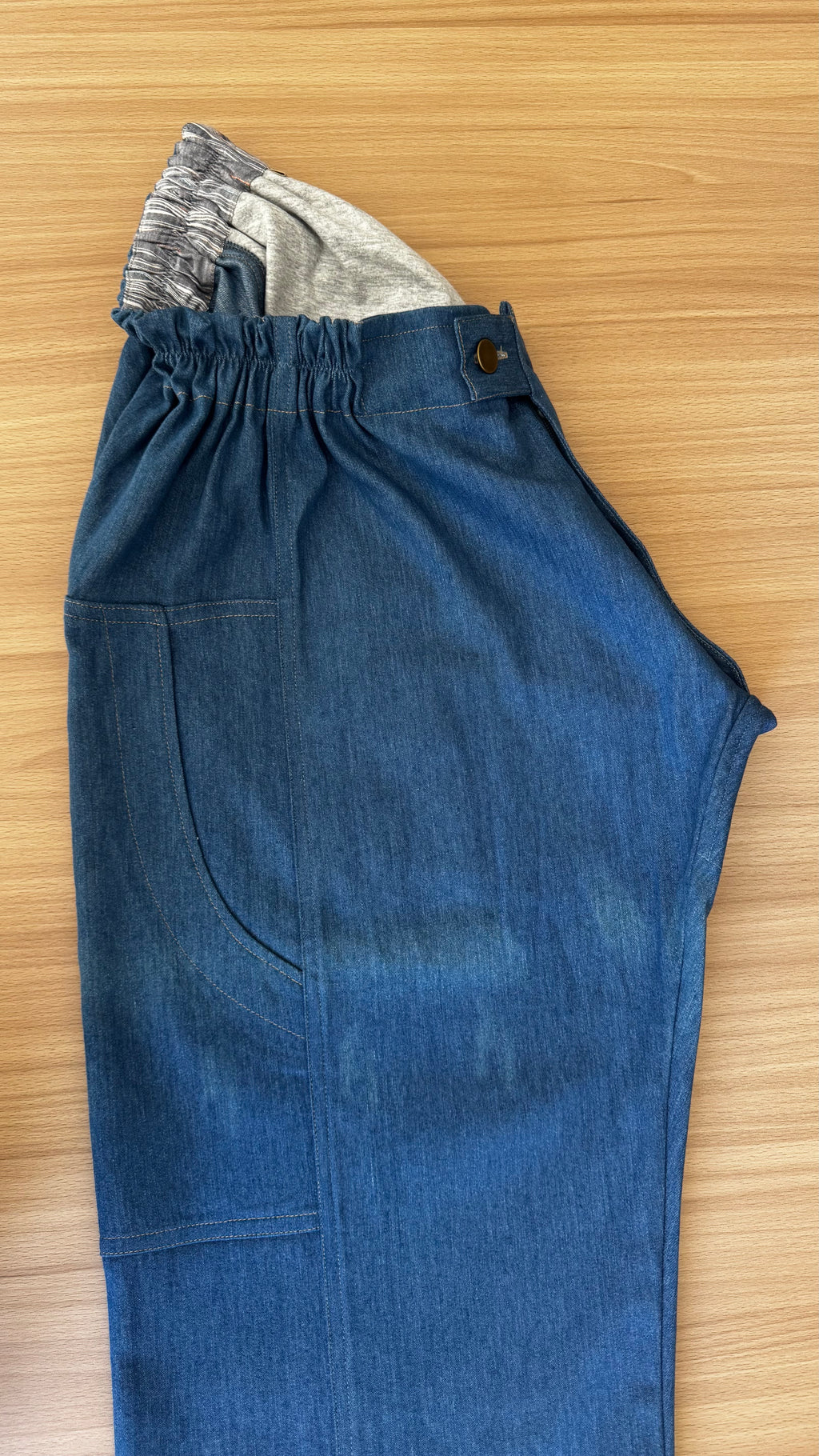 Toil'poch Jean bleu lavé taille 52-54