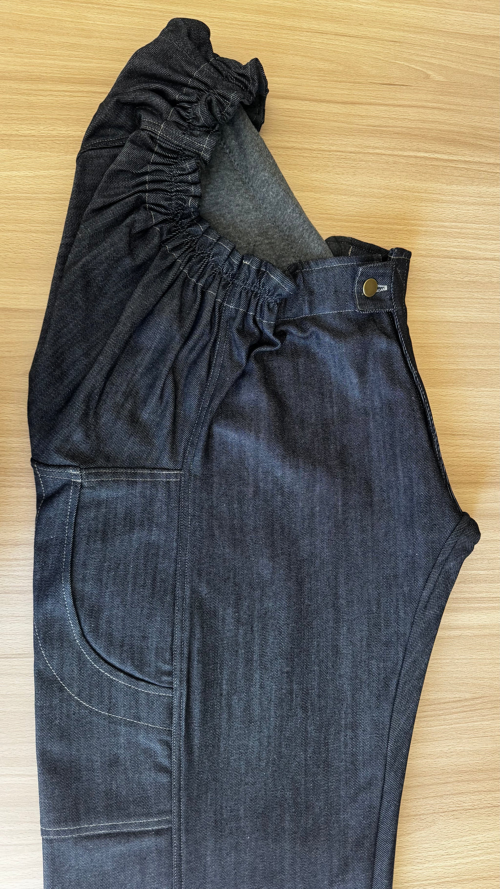 Toil'poch Jean noir doublé taille 60-66