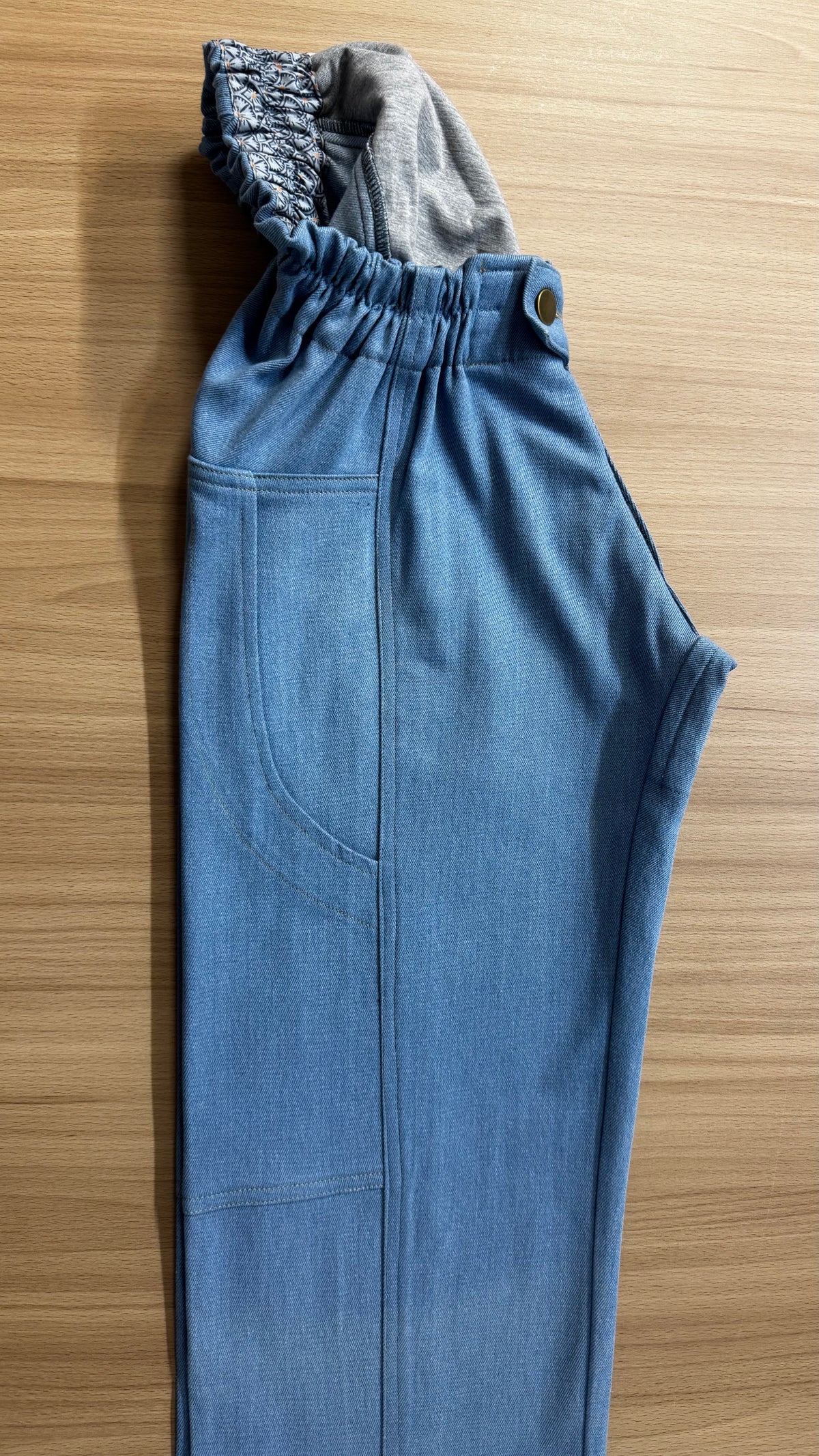 Toil'poch Jean bleu clair délavé taille 36-38