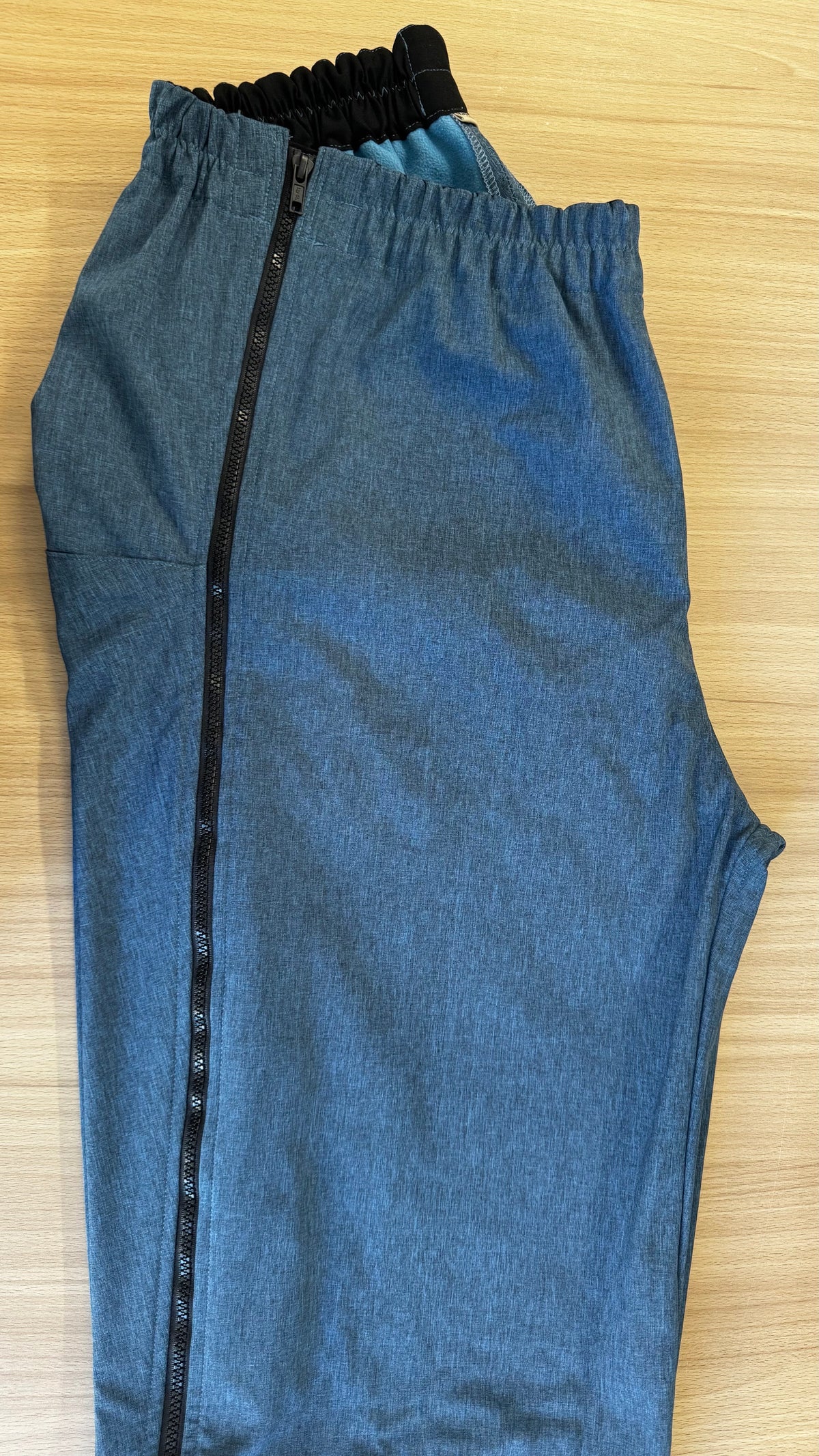 Open sport softshell bleu tramé taille 60-66