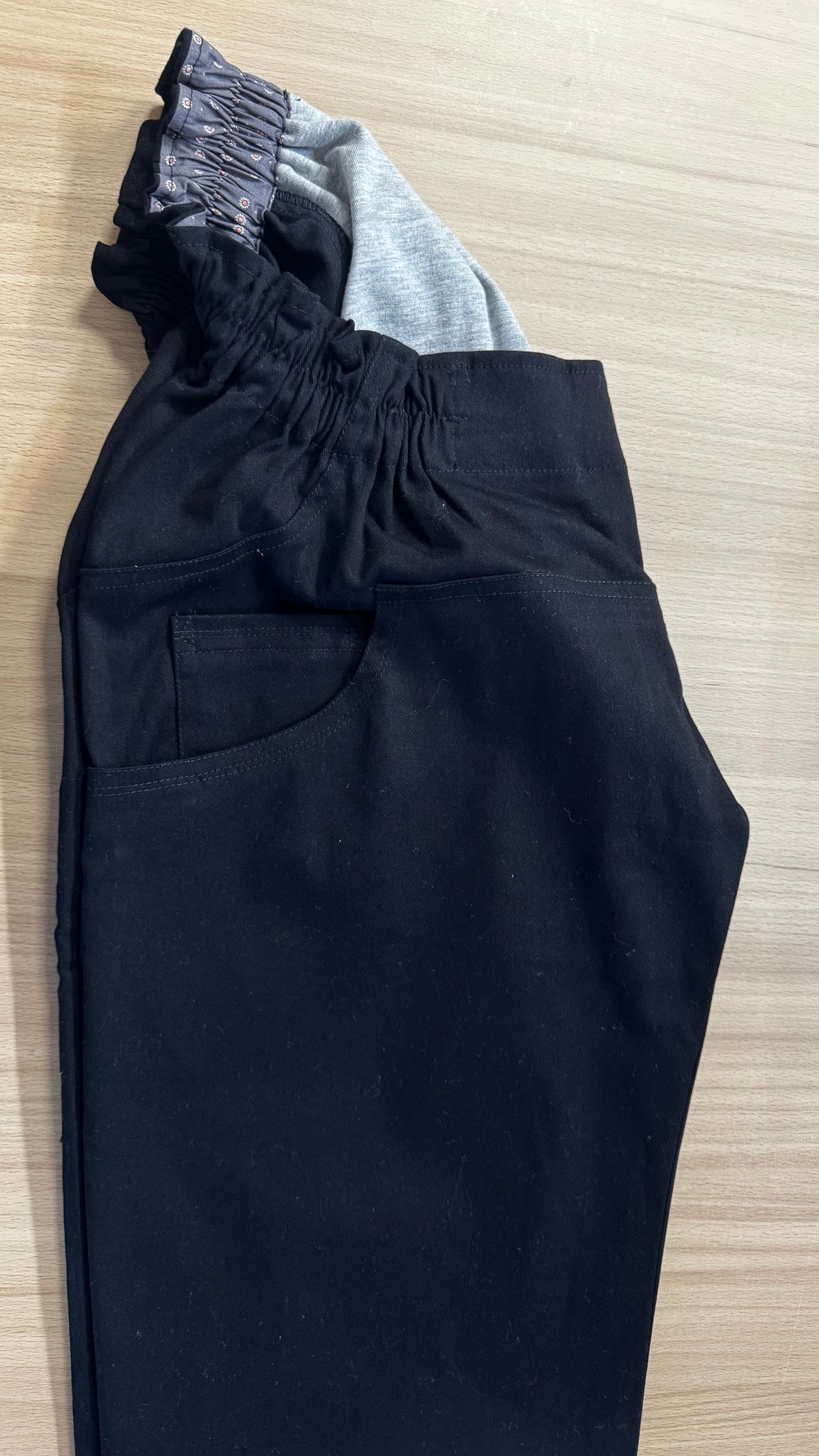 Léo coton noir taille 44-46