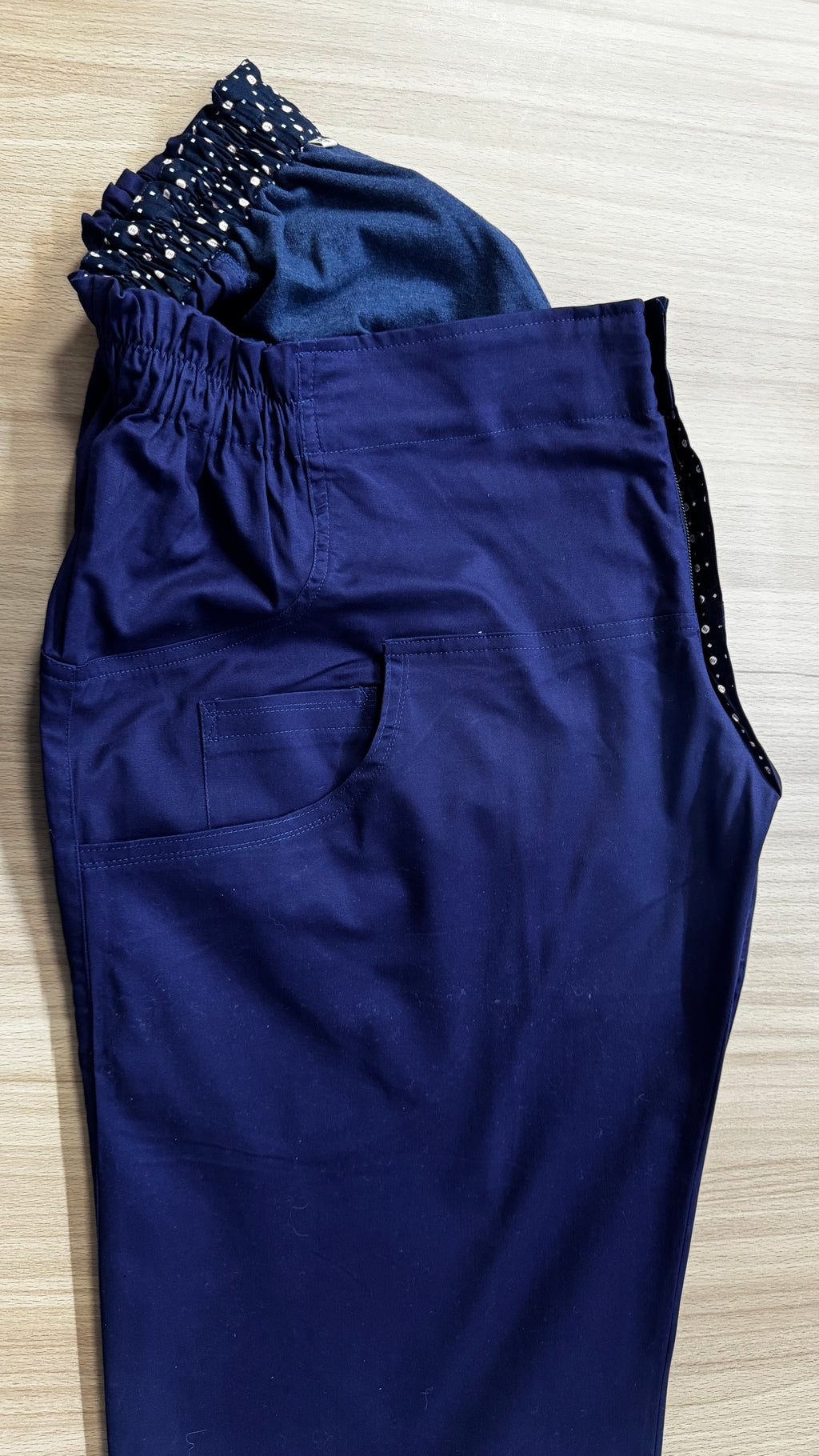 Léo coton marine taille 52-54