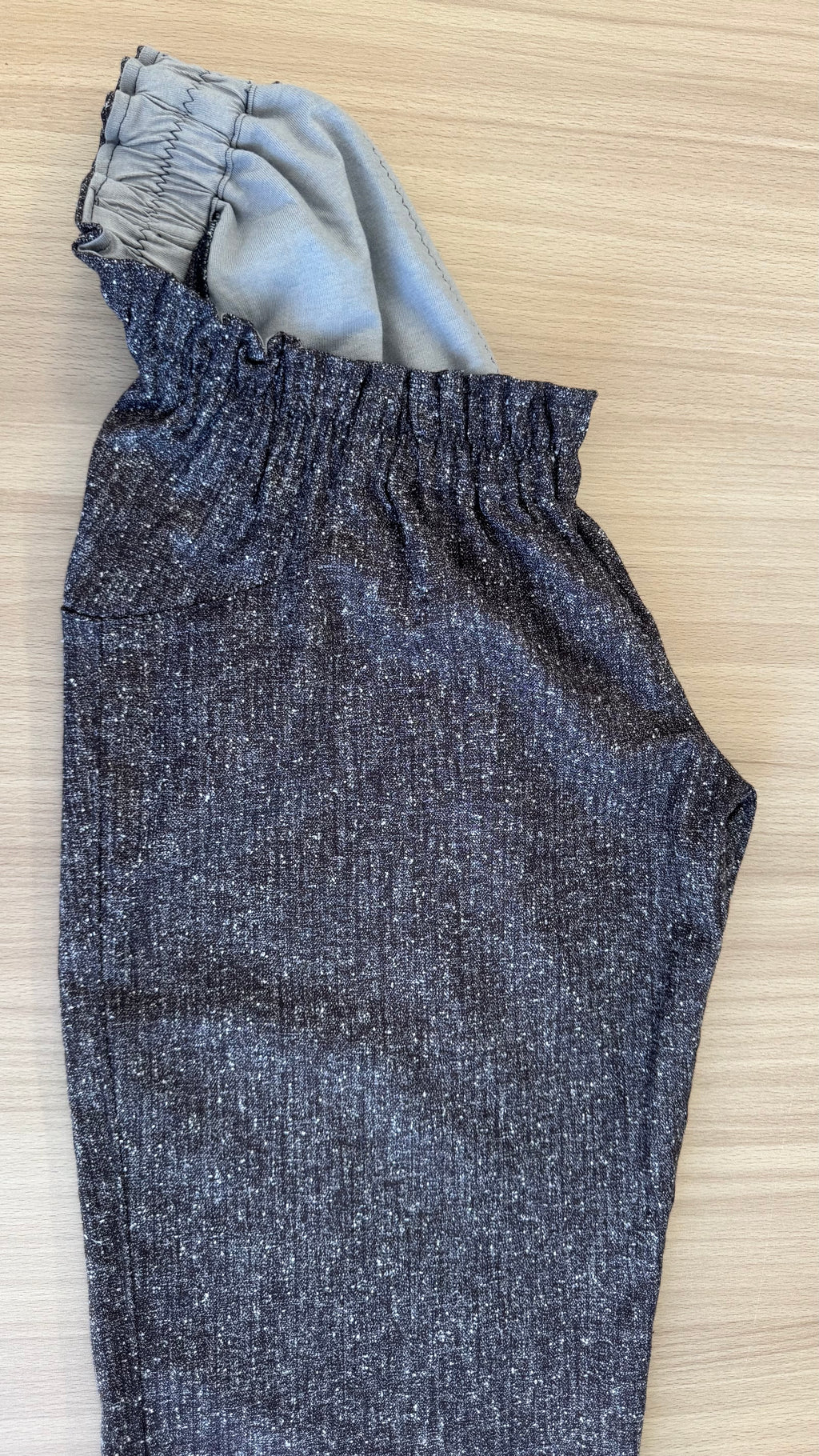Basic lainage marron chiné blan taille 36-38