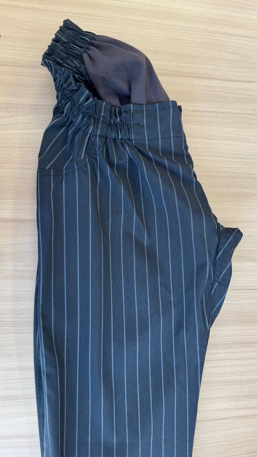 Classic polyester noir à rayures grises Taille 44-46