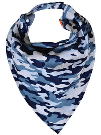 Bavoir Bandana CAMOUFLAGE BLEU
