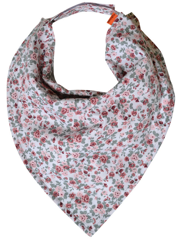 Bavoir Bandana BOUQUET ROSE