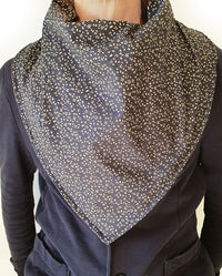 BAVOIR BANDANA GRAND MODÈLE SEMIS ET GRAINES