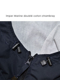 Cape GIGA imperméable doublée coton
