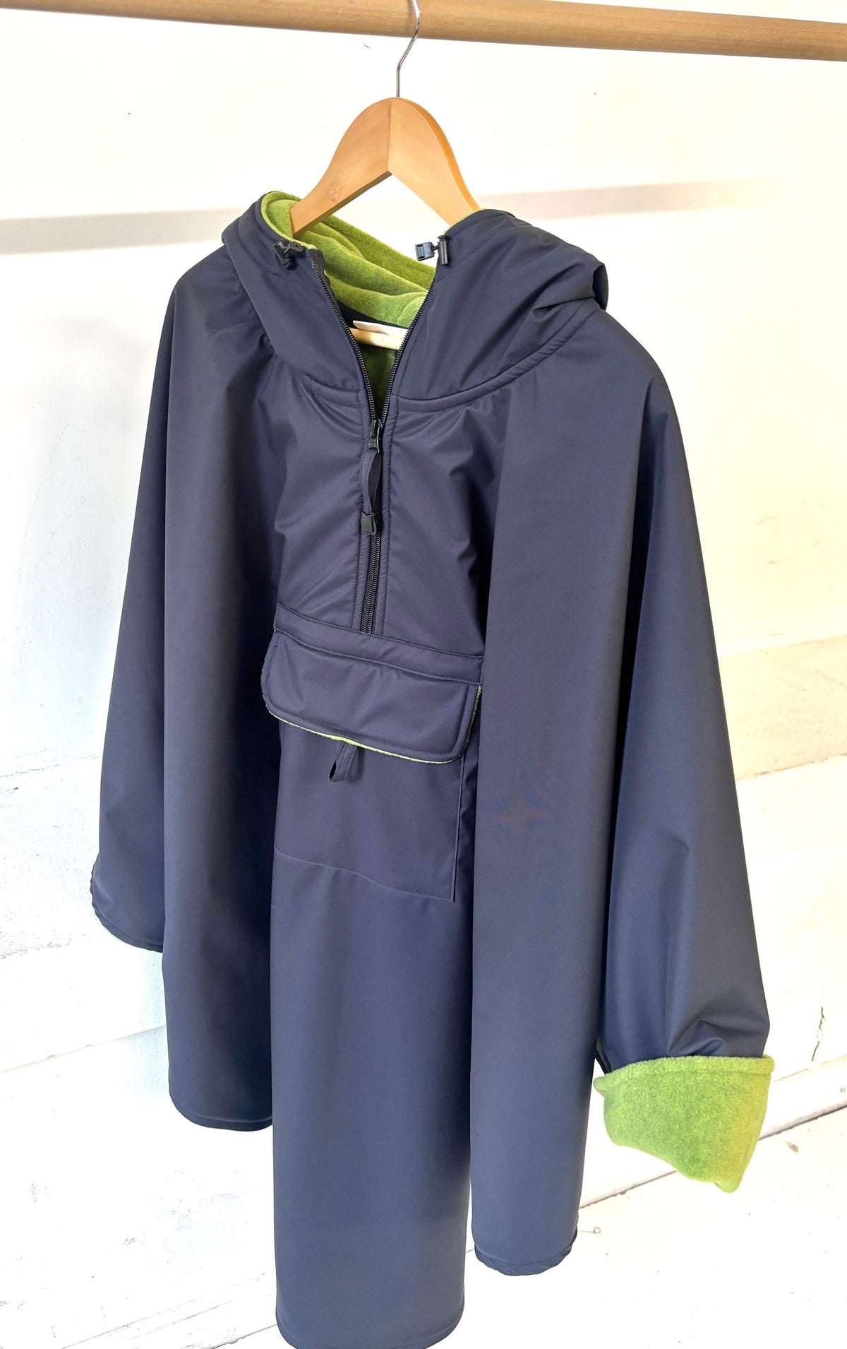 Cape imperméable doublé polaire