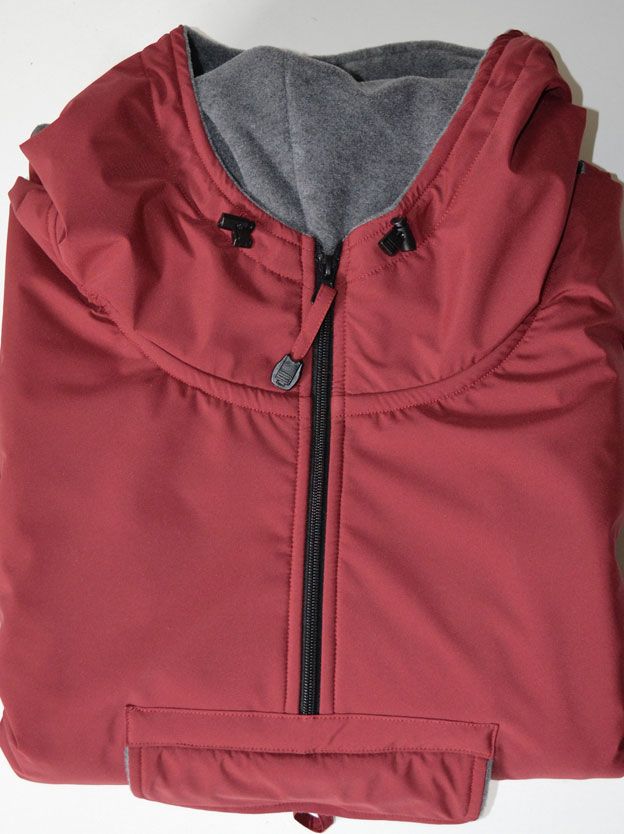 Cape imperméable doublé polaire