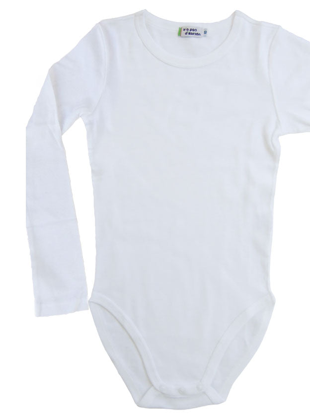 BODY JESS / ENFANT Ouverture entrejambe Manches longues