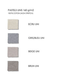Léo coton pastel