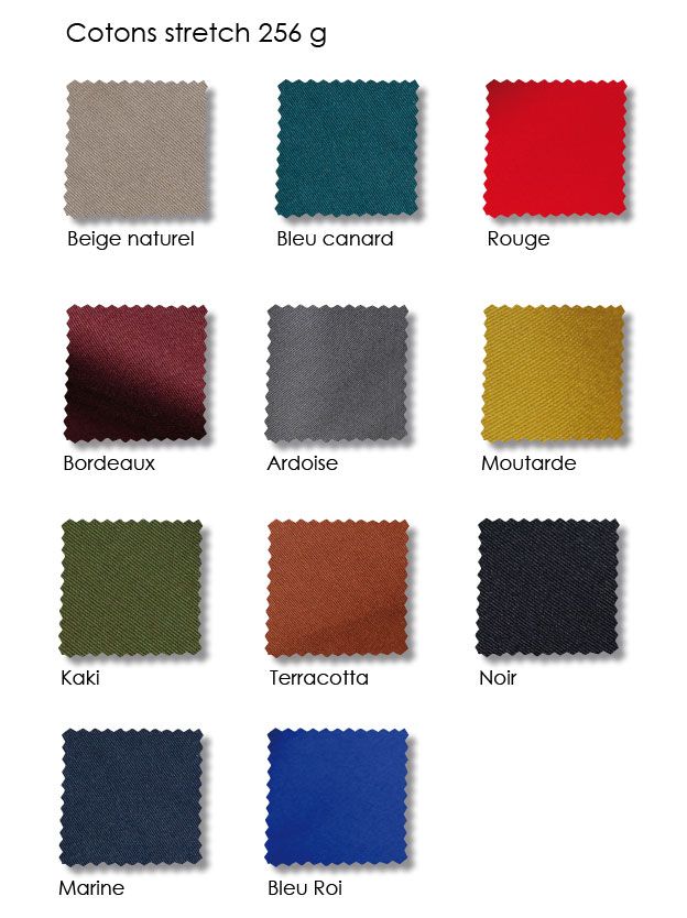 Open coton stretch