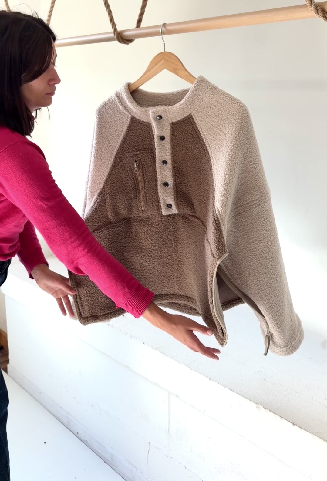 Sweat Teddy Bouclé