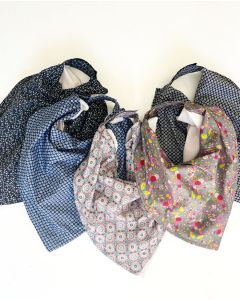 BAVOIR BANDANA GRAND MODÈLE SEMIS ET GRAINES
