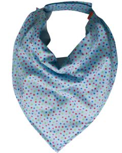Bavoir Bandana BLEU A POIS (- 10 %)