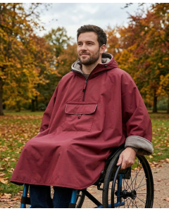 CAPE IMPER DOUBLÉE POLAIRE HOMME