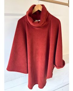 CAPE POLAIRE COL CHEMINÉE ENFANT (Promo -15% / prix initial 60 €)