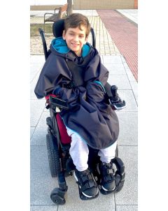 CAPE IMPER DOUBLÉE POLAIRE ENFANT