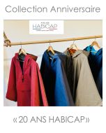 CAPE IMPERMÉABLE DOUBLÉE POLAIRE (en stock)